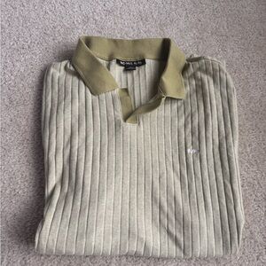 Michael Kors Sage Green Polo Shirt